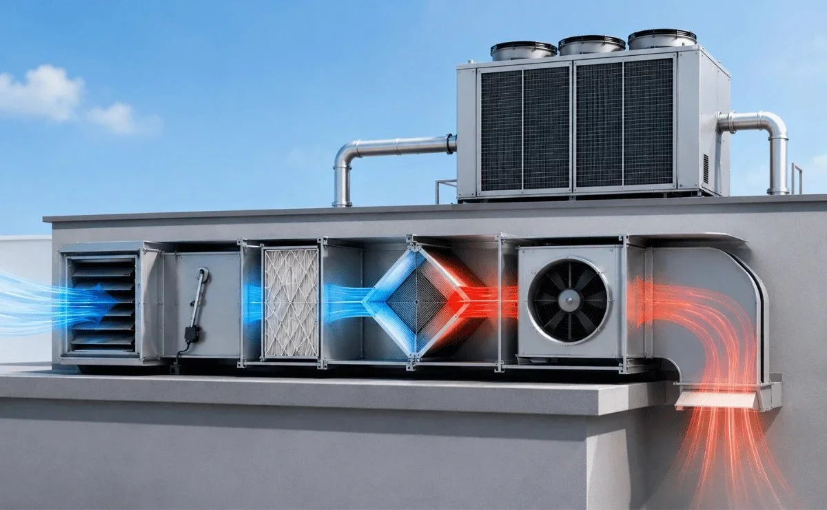 Free cooling: strategie voor energiebesparing door buitenlucht te benutten